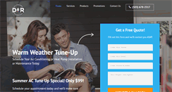 Desktop Screenshot of drheating.com