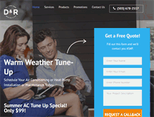 Tablet Screenshot of drheating.com
